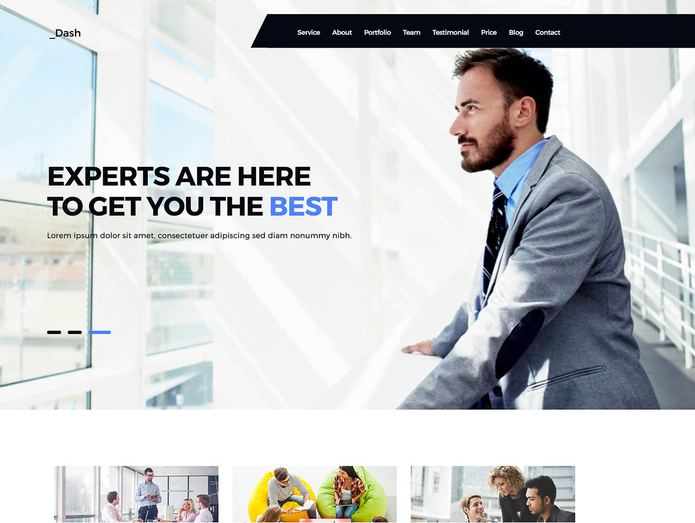 Dash - Creative Business WordPress Theme