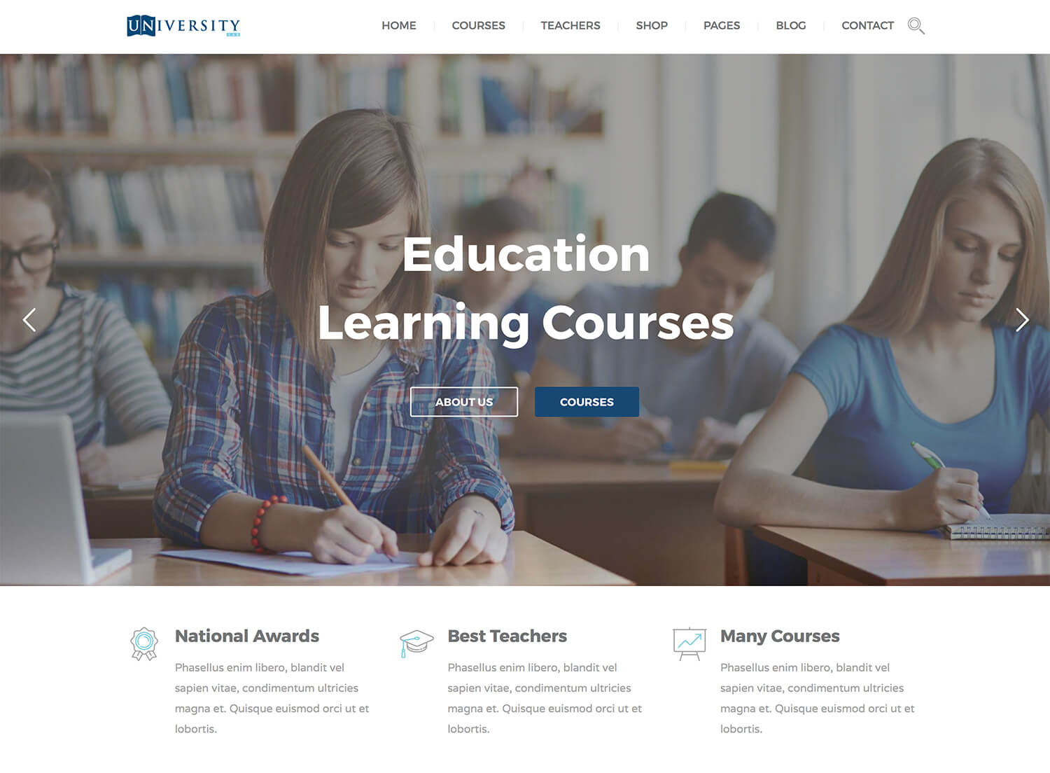 Education WordPress Theme