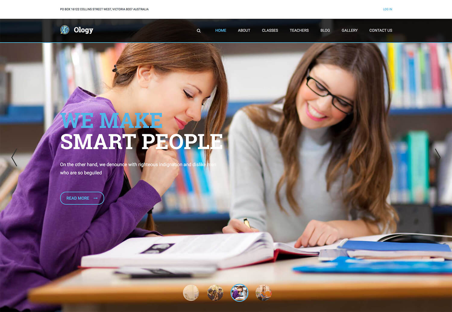 Ology Education and Courses Theme