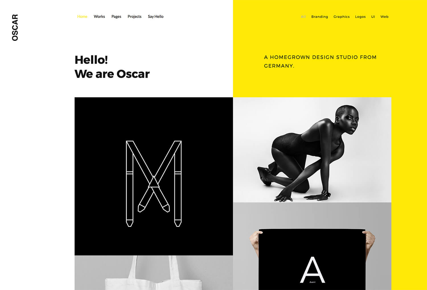 OSCAR - Creative Agency WordPress Theme