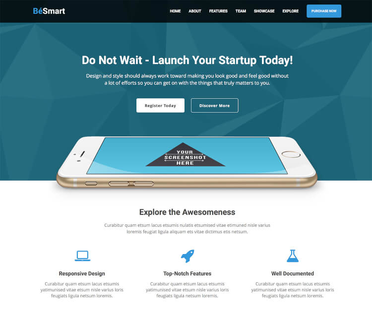 best landing page templates