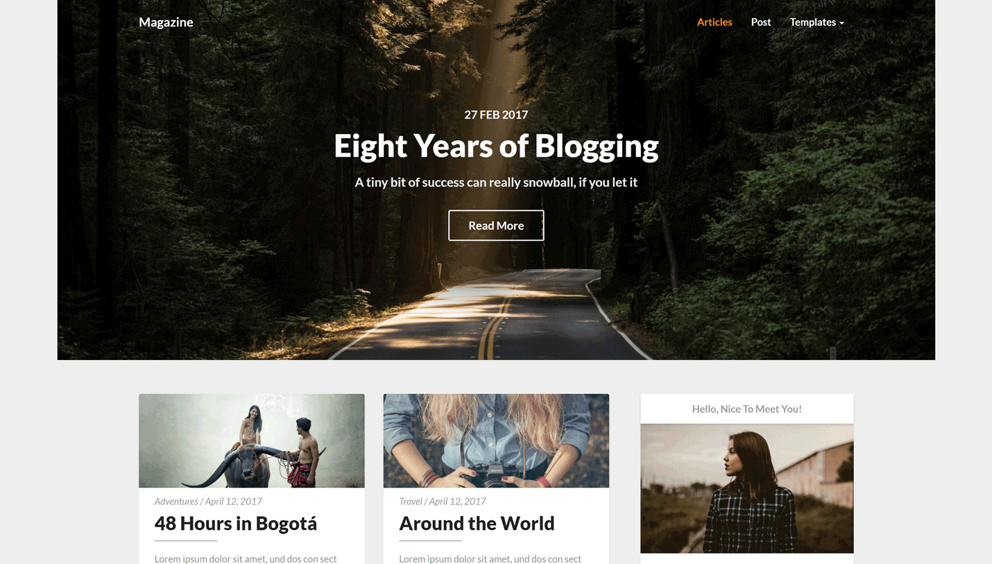 Magazine - SEO Optimised News and Magazine WordPress Theme