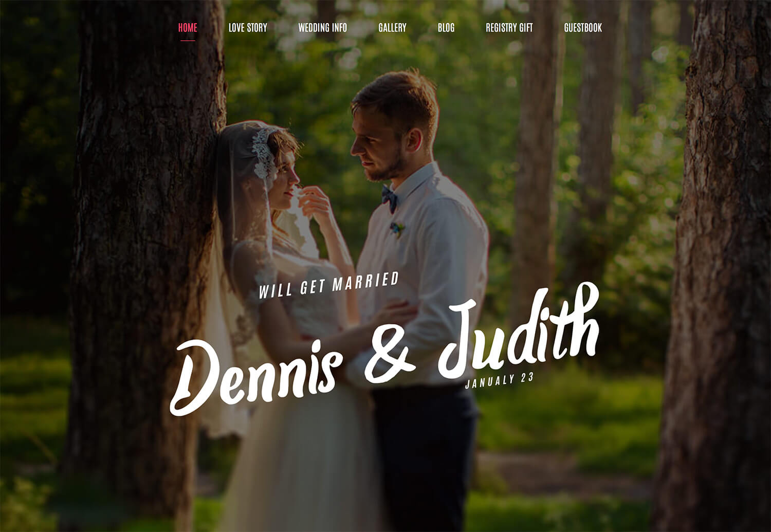 Wedding - All in One WordPress Theme