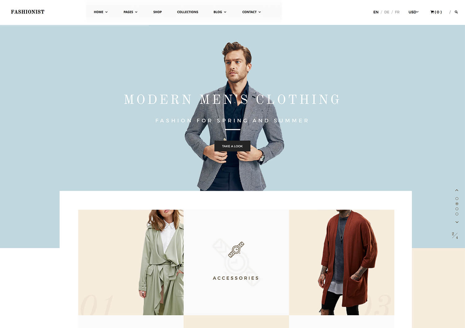 Fashionist - Fashion & Jewelry WordPress Theme