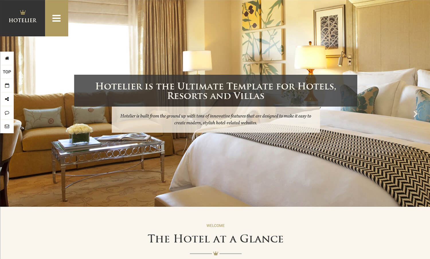 Hotelier - Hotel & Travel Booking Theme