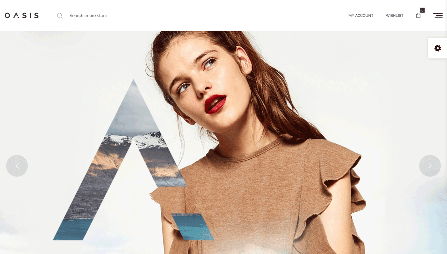 Oasis - WooCommerce Video Background WordPress Theme