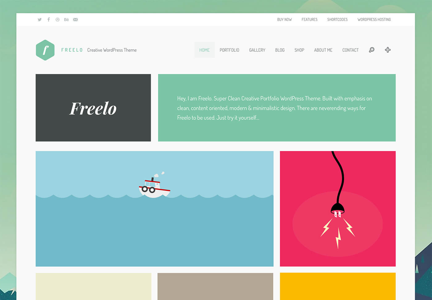 Freelo WP - Creative Grid WordPress Theme