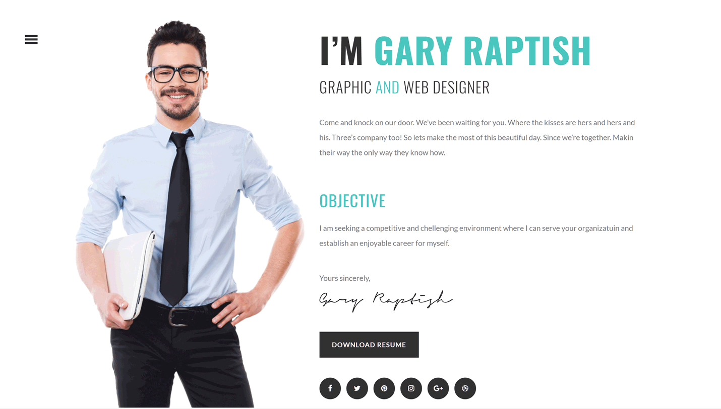 30 best cv and resume wordpress themes 2019 theme junkie