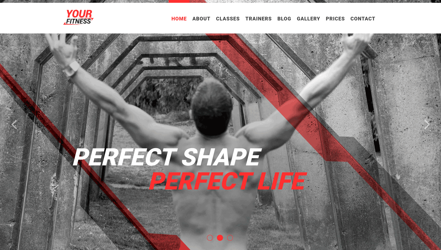 YourFitness - Personal Trainer and Gym WordPress Theme
