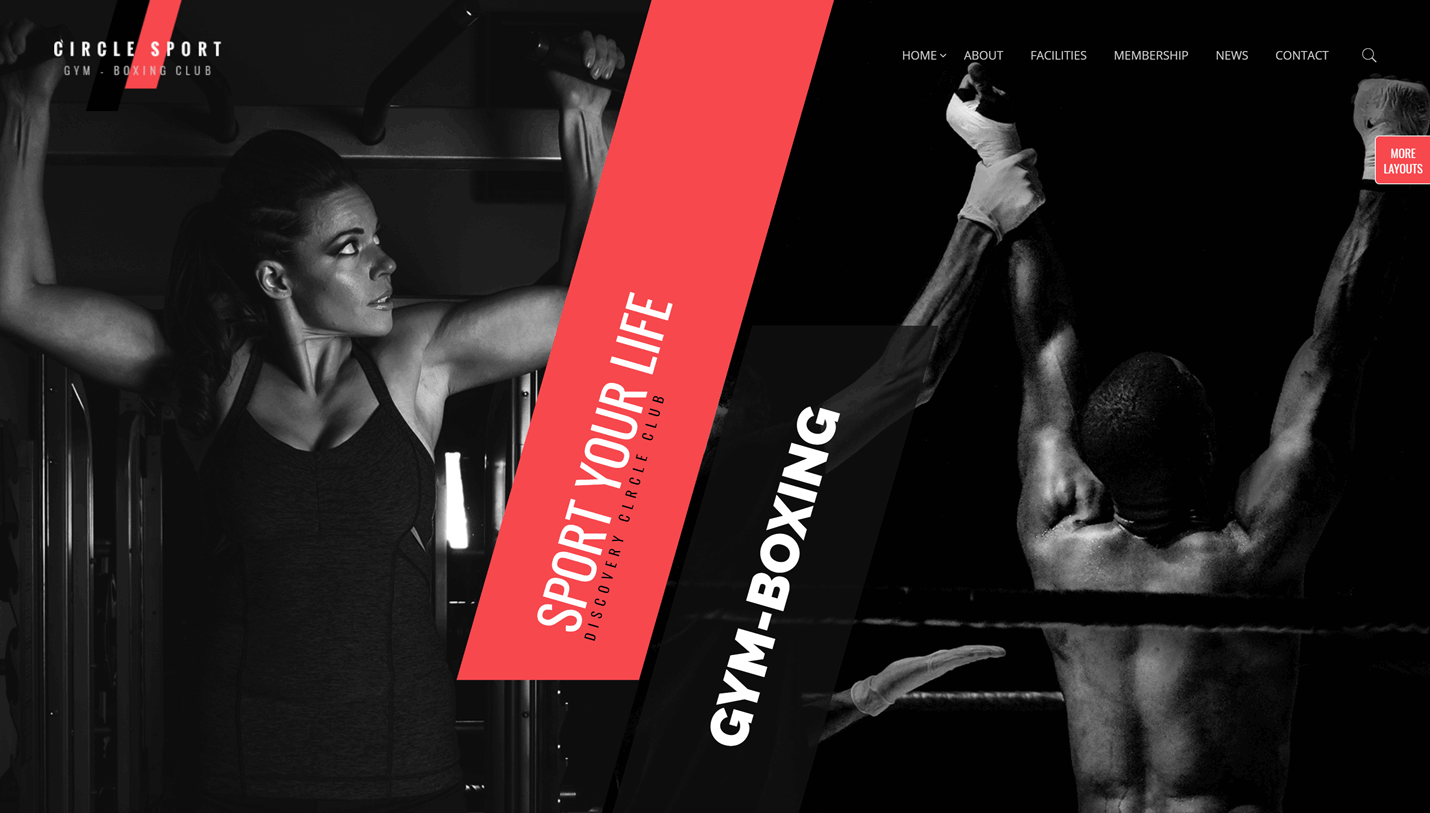 Circle - Creative Multi-Purpose Gym WordPress Theme