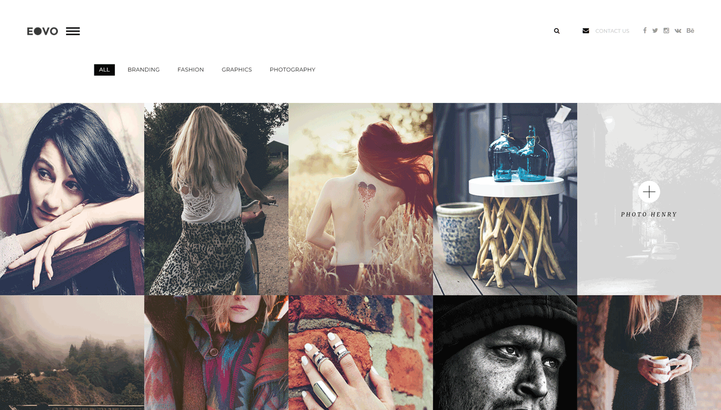 EOVO - Creative Slider Revolution WordPress Theme