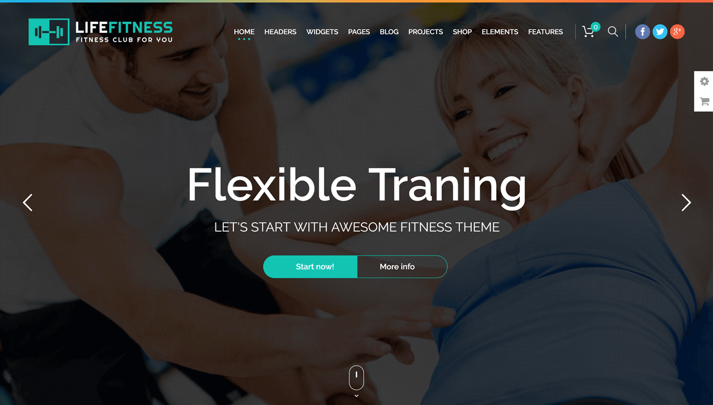 Life Fitness - Gym and Sport Paid Membership and Subscription WordPress Theme