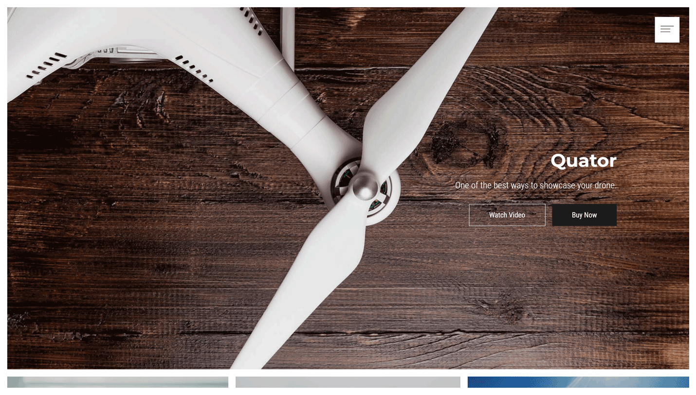 Quator - Technology Single Product WordPress and WooCommerce Theme