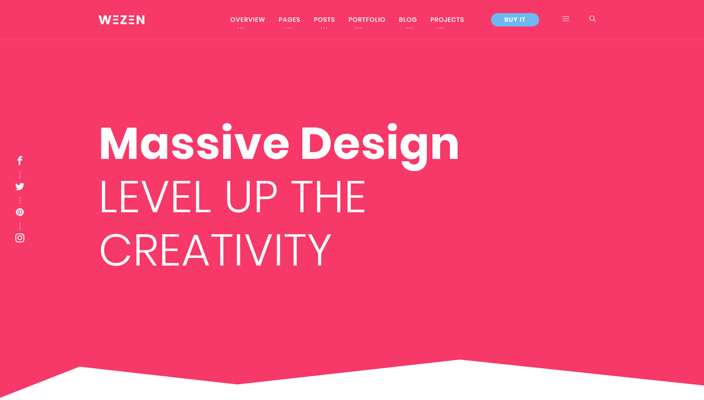 Wezen - Creative WordPress Portfolio Theme for Illustrators