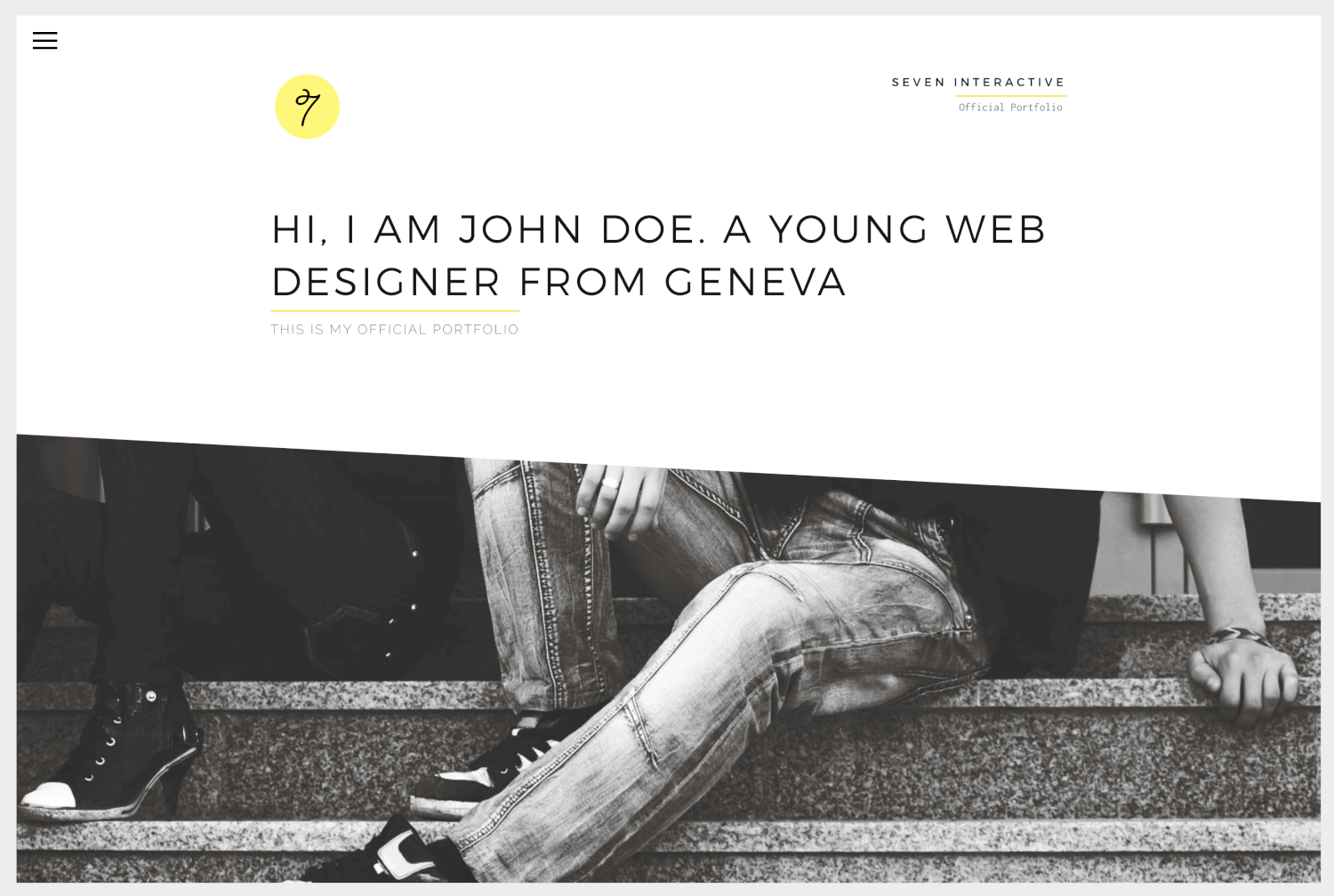 Seven - Minimal Agency WordPress Theme