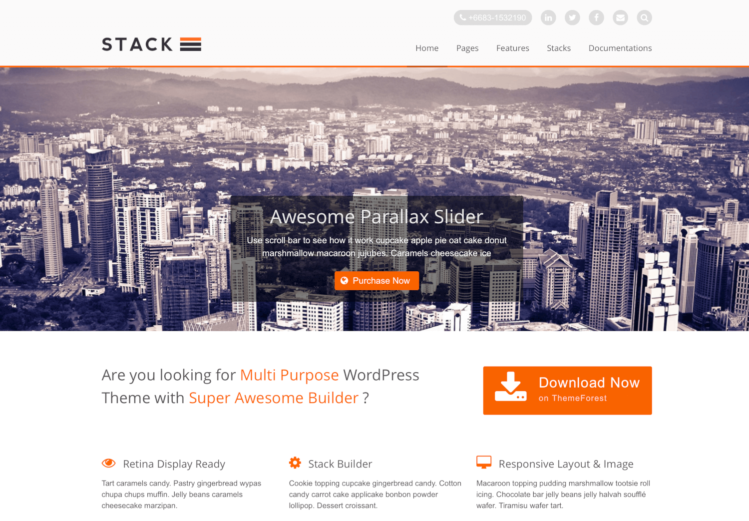 Stack - Responsive Multi-Purpose Theme