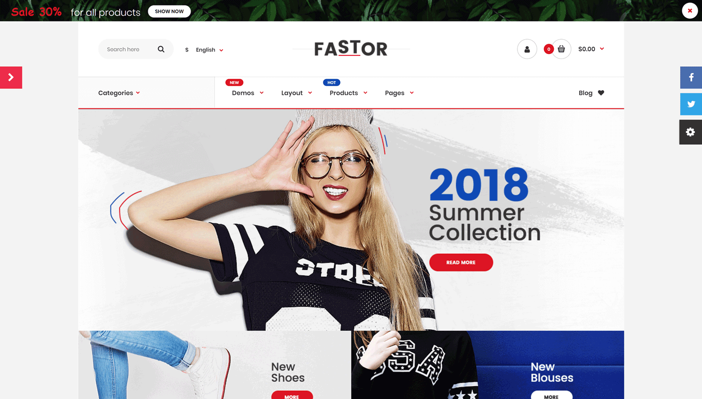 Fastor - WooCommerce WPBakery Page Builder WordPress Theme