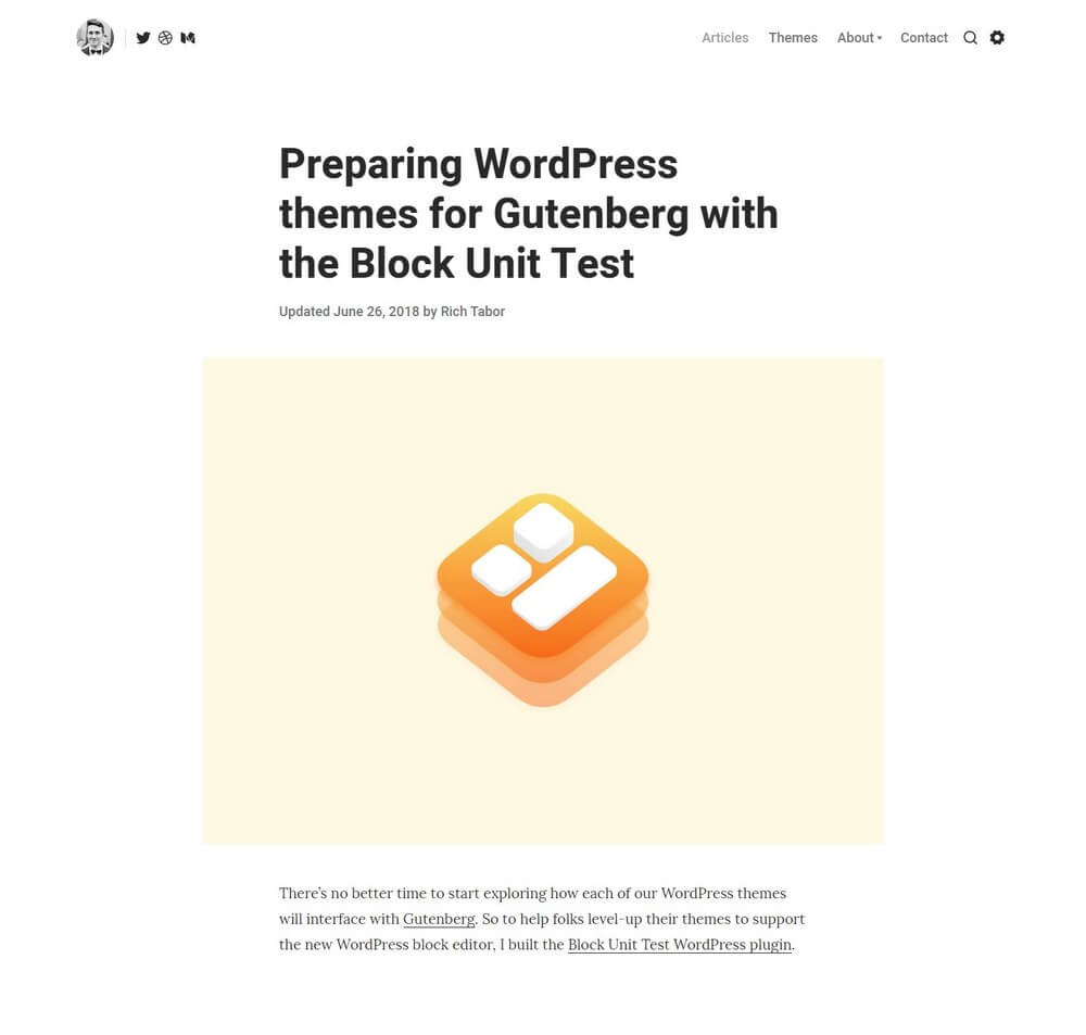 Tabor - WordPress Blogging Theme For Writers & Coaches
