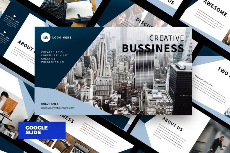 business presentation google slides