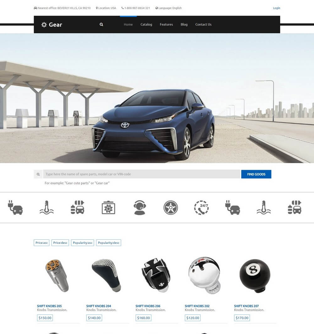 Gear - Automotive, Cars, Vehicle Directory WordPress Theme