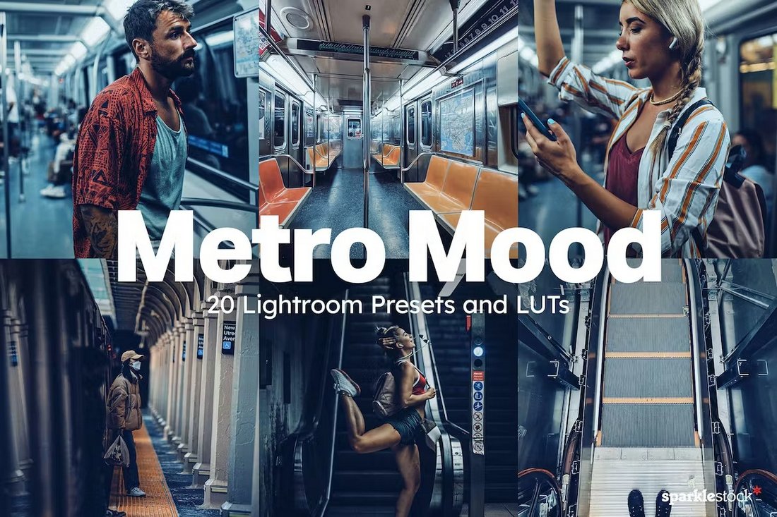 20 Metro Mood Instagram Lightroom Presets