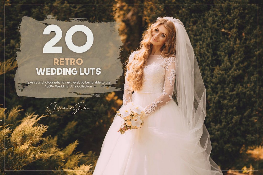 20 Retro Wedding LUTs Pack