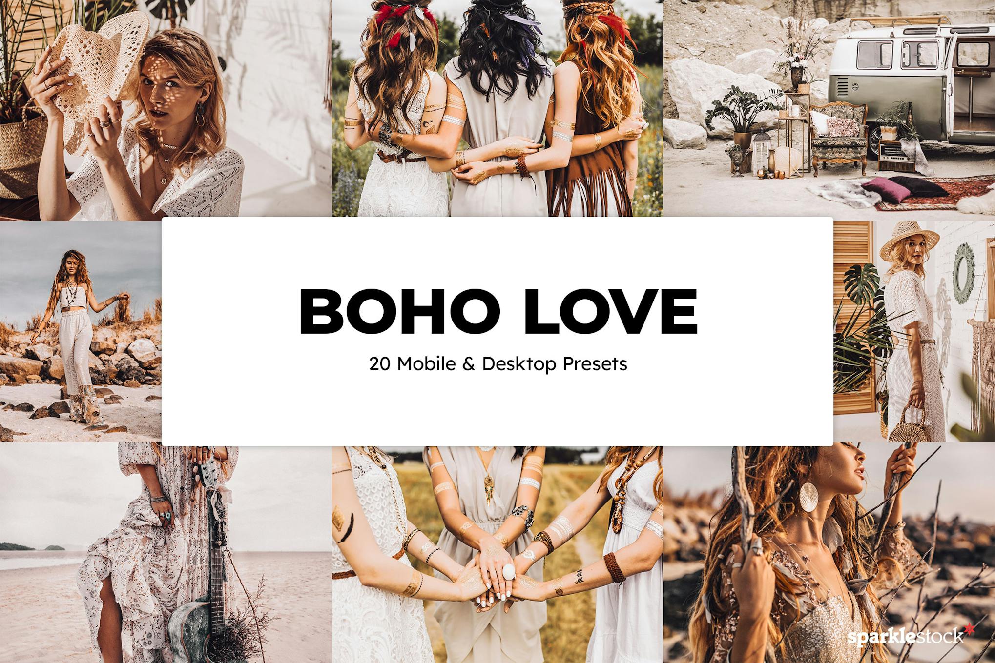 20 Boho Love Wedding LUTs for Premiere Pro