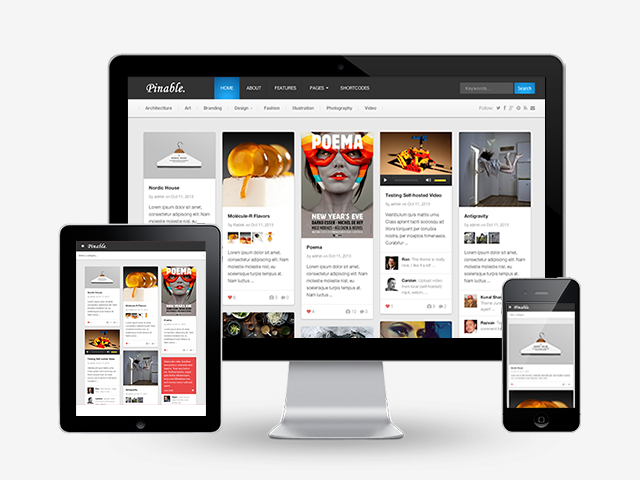 pinable-wordpress-theme