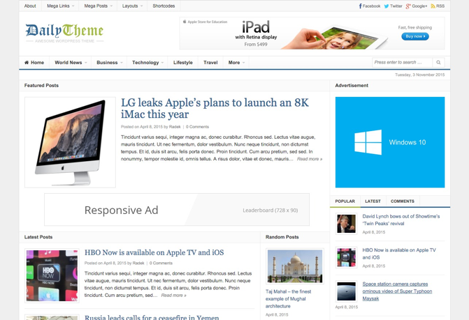 Theme Junkie Daily Theme Download | daily wordpress theme theme junkie Theme Junkie Daily Theme Download | daily wordpress theme theme junkie