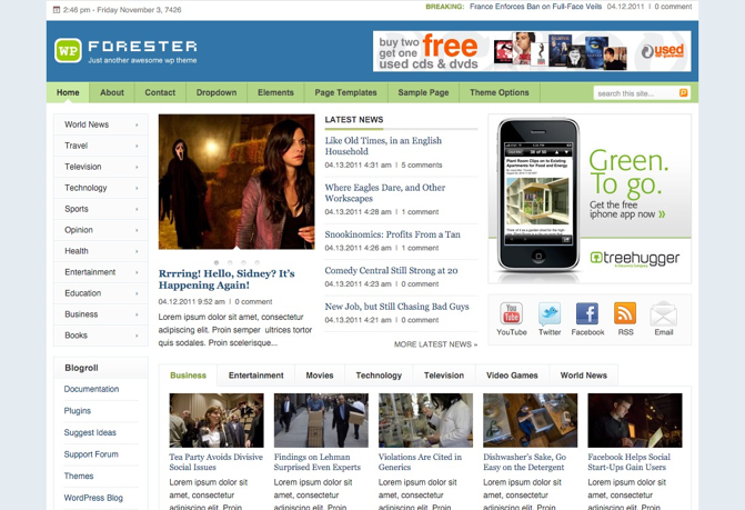 Theme Junkie Forester | forester wordpress theme theme junkie Theme Junkie Forester | forester wordpress theme theme junkie
