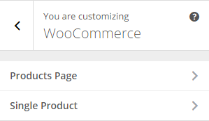 Saha Customizer WooCommerce