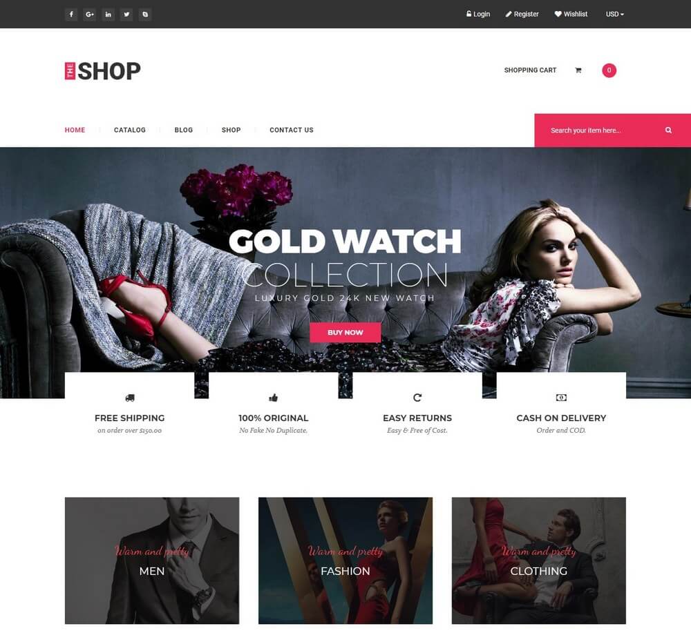 TheShop - Clothing & Fashion Shopify Theme
