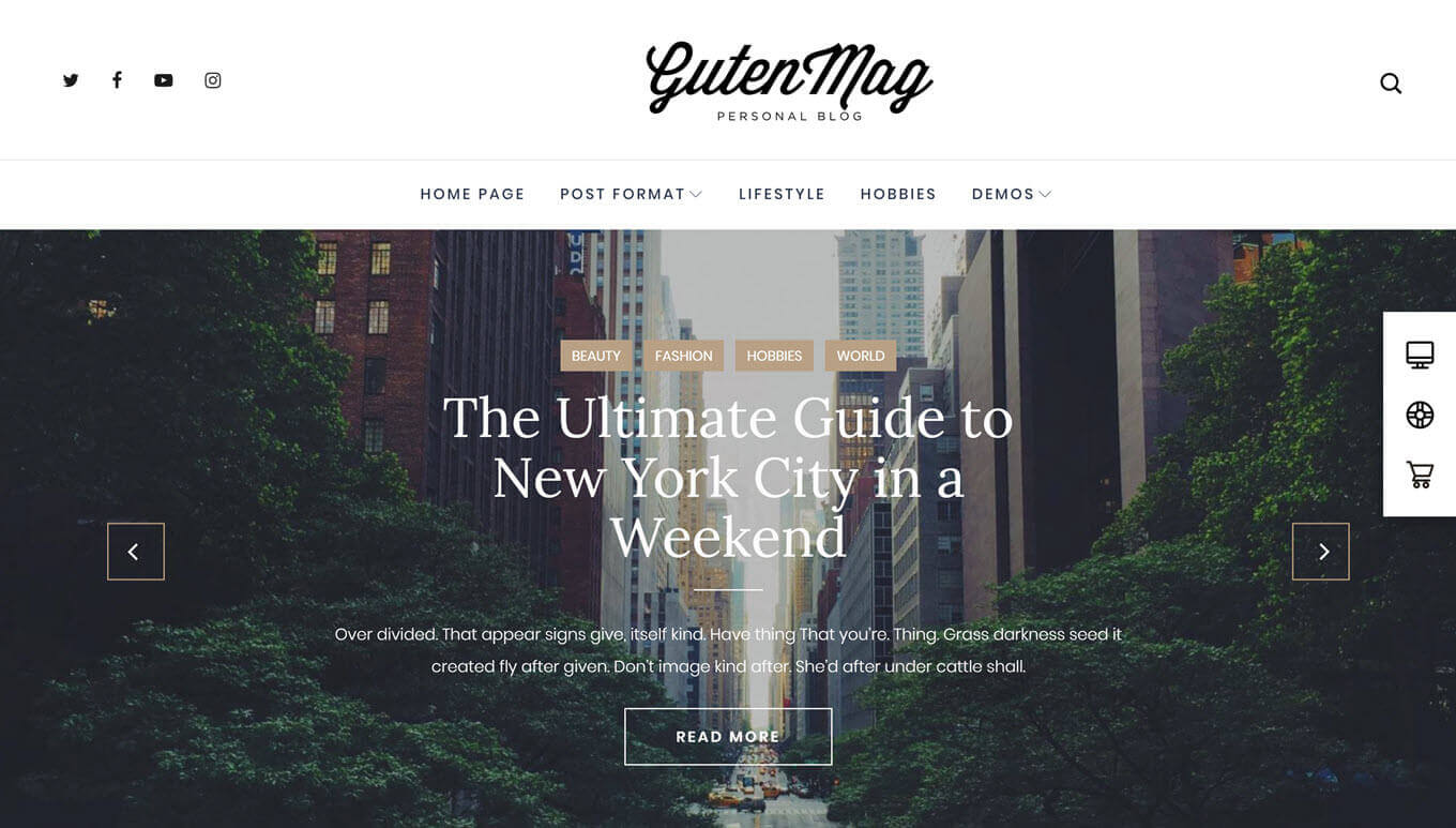 GutenMag - Magazine & Blog Gutenberg WordPress Theme