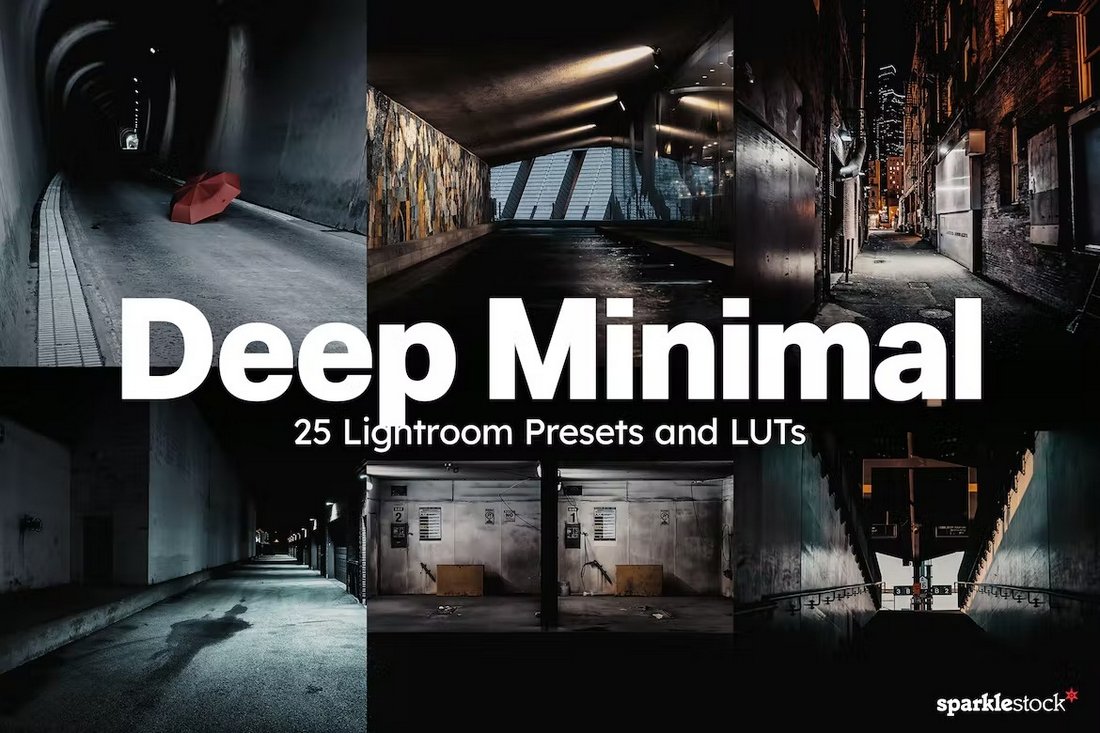 25 Deep Minimal Lightroom Presets and LUTs