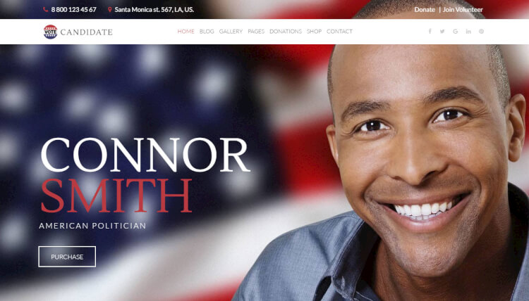 30 best political wordpress themes 2018 theme junkie wordpress political theme