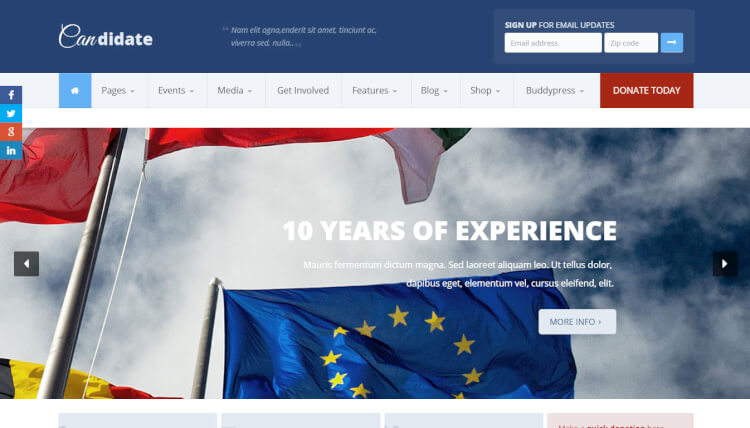 How To Design A Great Political Campaign Website How To Design A Great Political Campaign Website