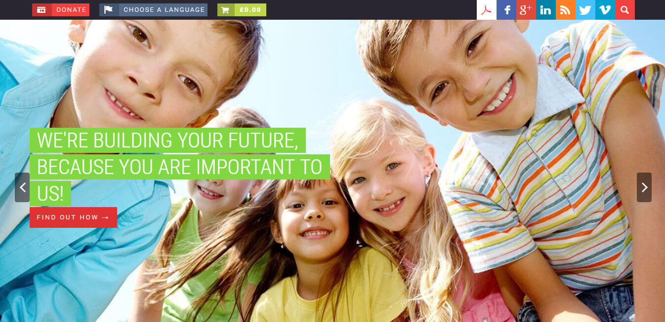 Parlament - Political WordPress Theme