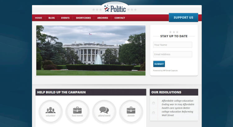 30 best political wordpress themes 2018 theme junkie wordpress political theme