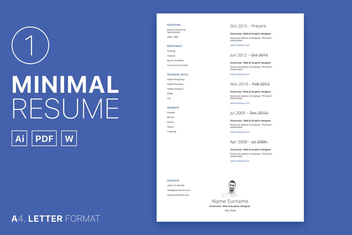 30 Best Cv Resume Templates 2021 Theme Junkie