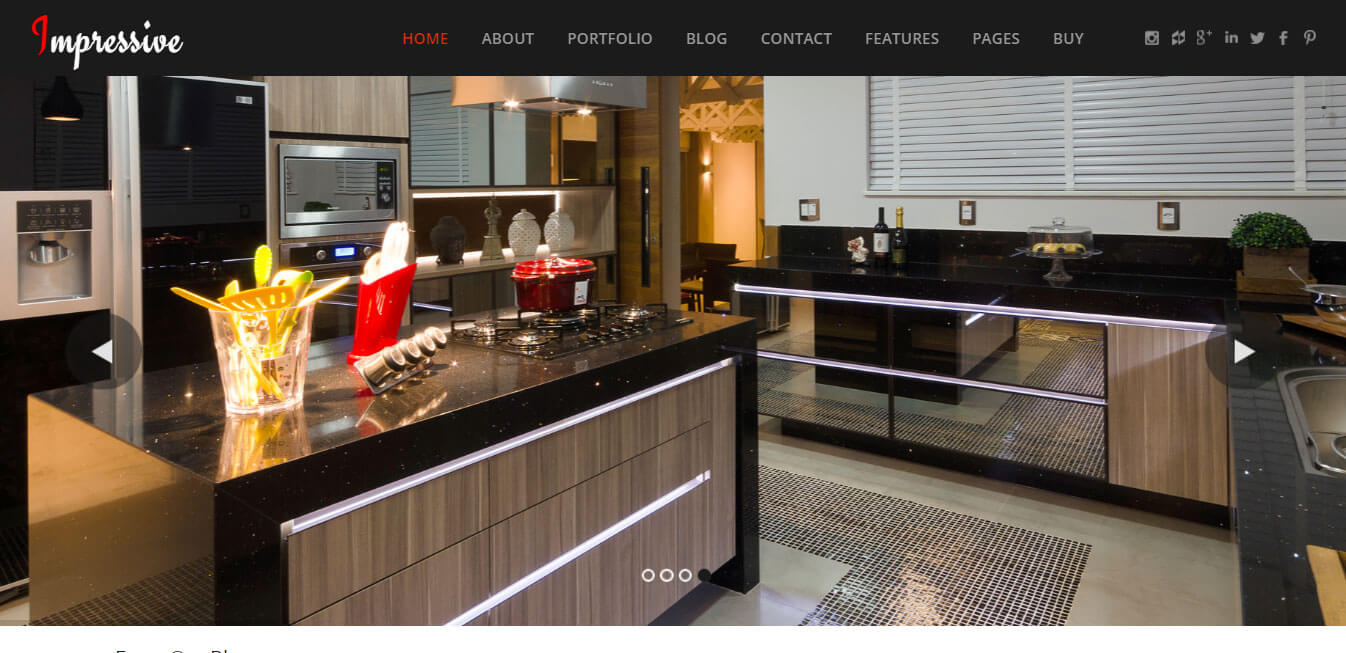 Impressive - Interior Design Wordpress Theme