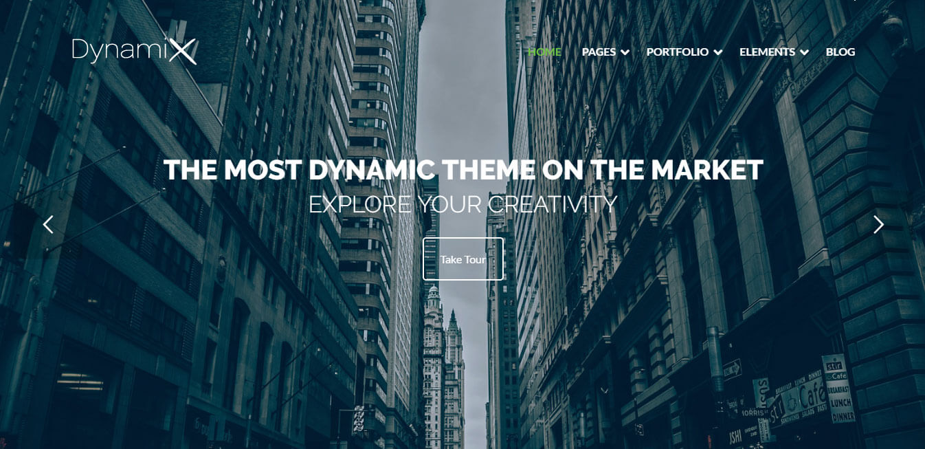 DynamiX - Corporate Visual Composer WordPress Theme