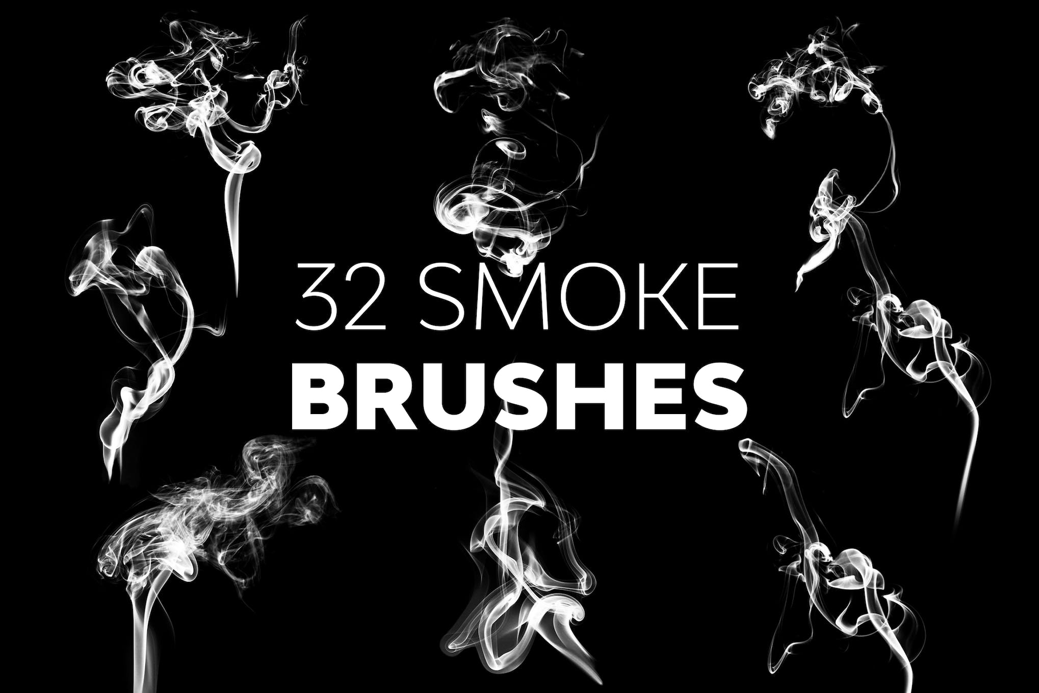 32 Smoke Brushes for Photoshop