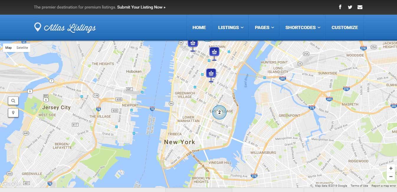 Atlas - Directory and Listings WordPress Theme