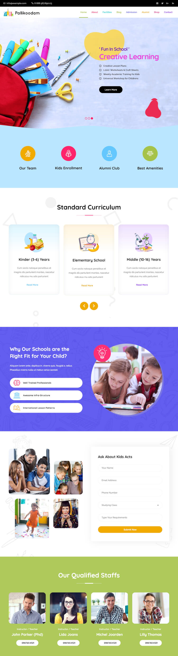 55+ Best School WordPress Themes 2024 (Free & Premium) - Theme Junkie