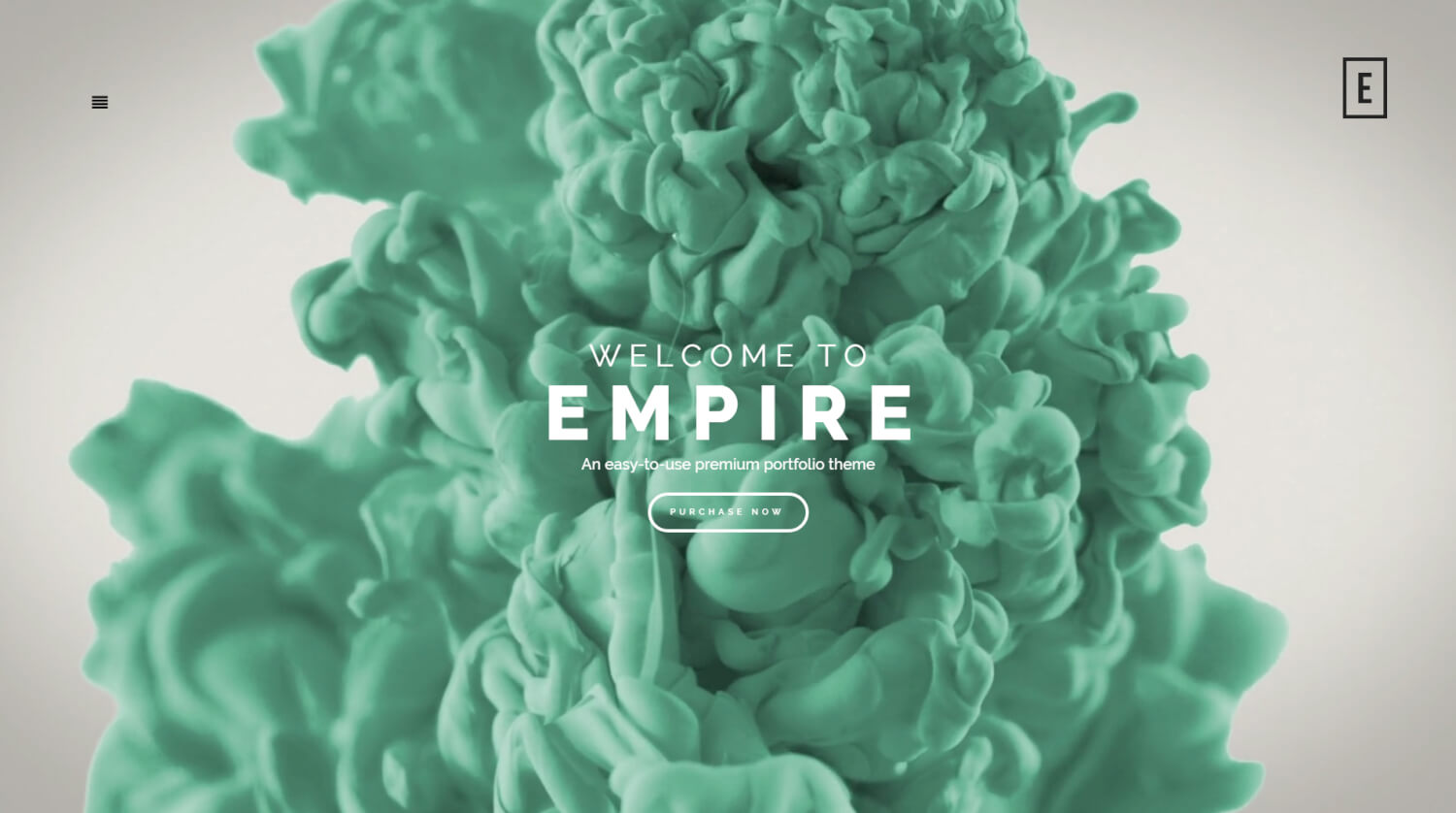 Empire - Fullscreen Portfolio WordPress Theme