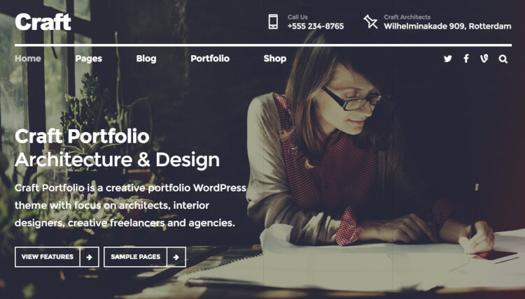 architecture portfolio template