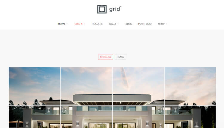 wordpress grid themes