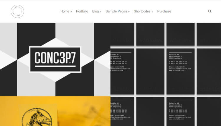 wordpress grid themes