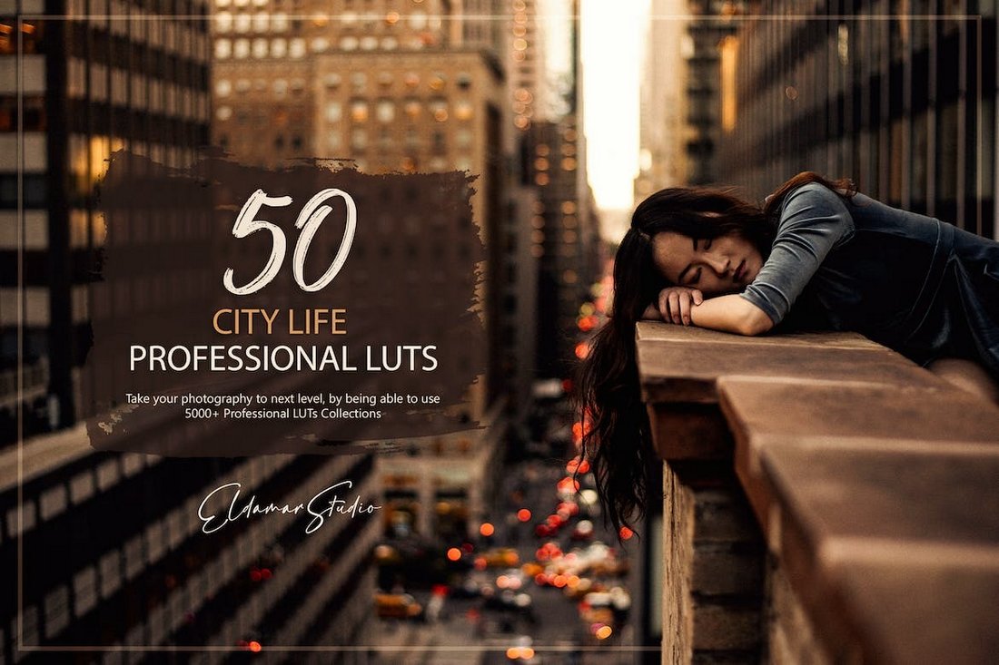 50 City Life Photoshop LUTs for Street Photography