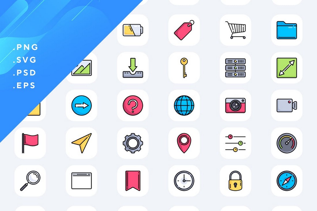 50 Custom iOS Icons Pack